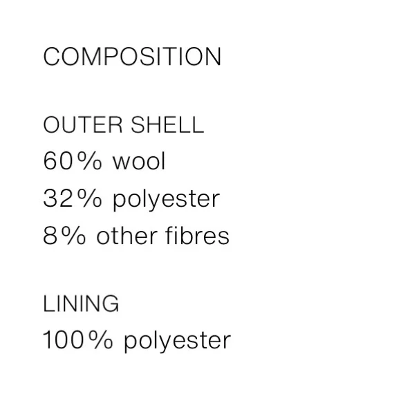 Zara Long wool blend Black Double-Breasted Coat - Picture 12 of 12